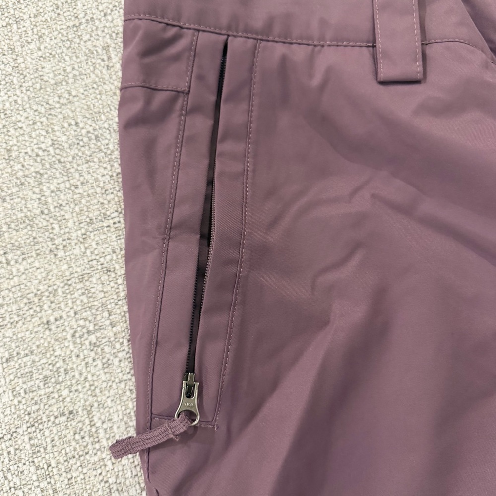 The North Face Women's Pikes Purple Insulated Ski/Snow Pants - Picture 5 of 14